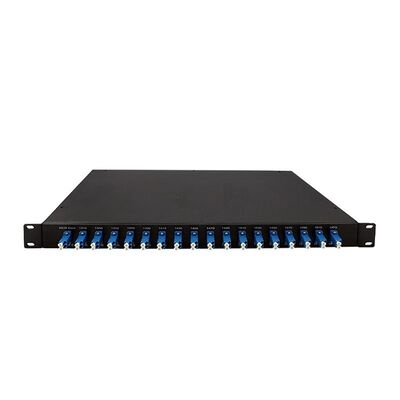 4 Channel ITU LGX Box Dual Fiber DWDM Mux Demux Multiplexer
