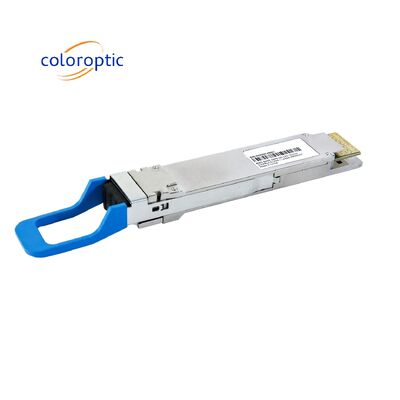 10km QSFP DD Modul 400G LR4 SMF Optical Module Untuk Data Center Interconnect