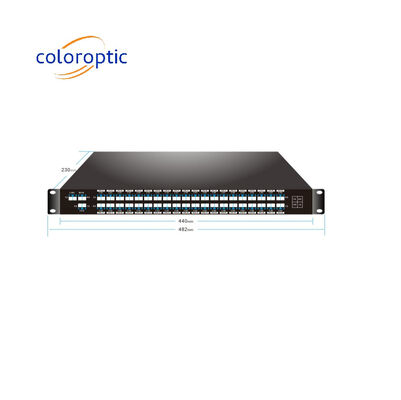Dual Fiber WDM 40CH C21-C60 Passive Dwdm Mux Demux Dengan Pelabuhan 1310nm