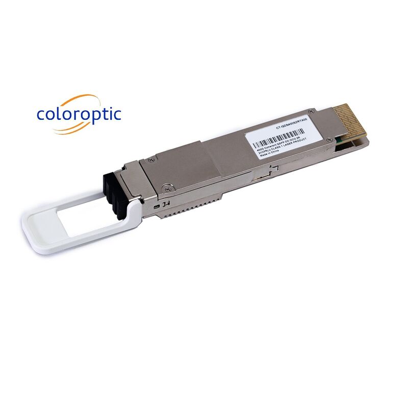 QSFP-DD Modul Optik Koheren Dual Fiber DWDM Tunable 50GHz 400GBASE-ZR