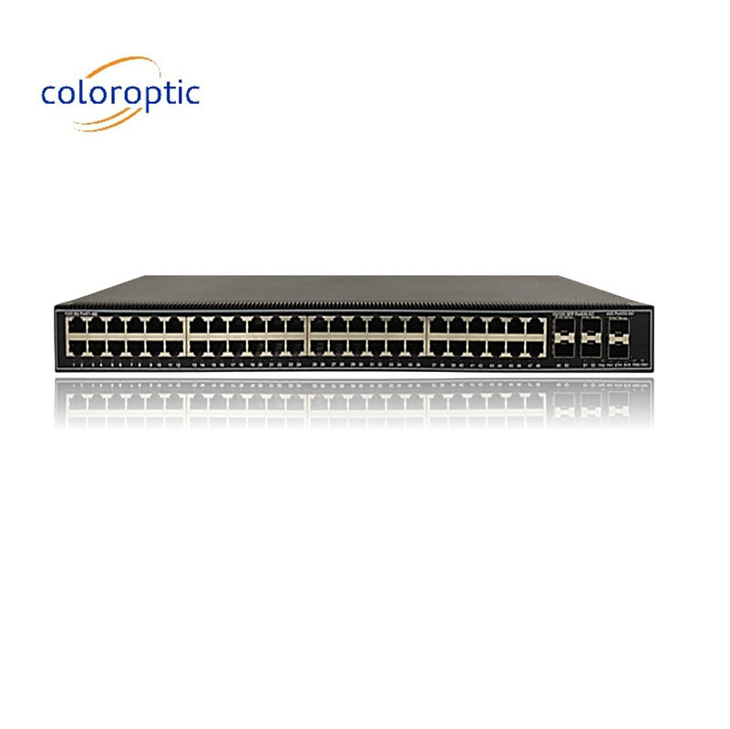 48 Port Gigabit Layer 2 Network Core Switch Untuk Manajemen Jaringan Perusahaan