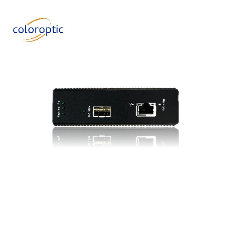 CO-1X1CP 10GE Poe Switches Protokol IEEE802.3 Memperluas Transmisi IP Ethernet